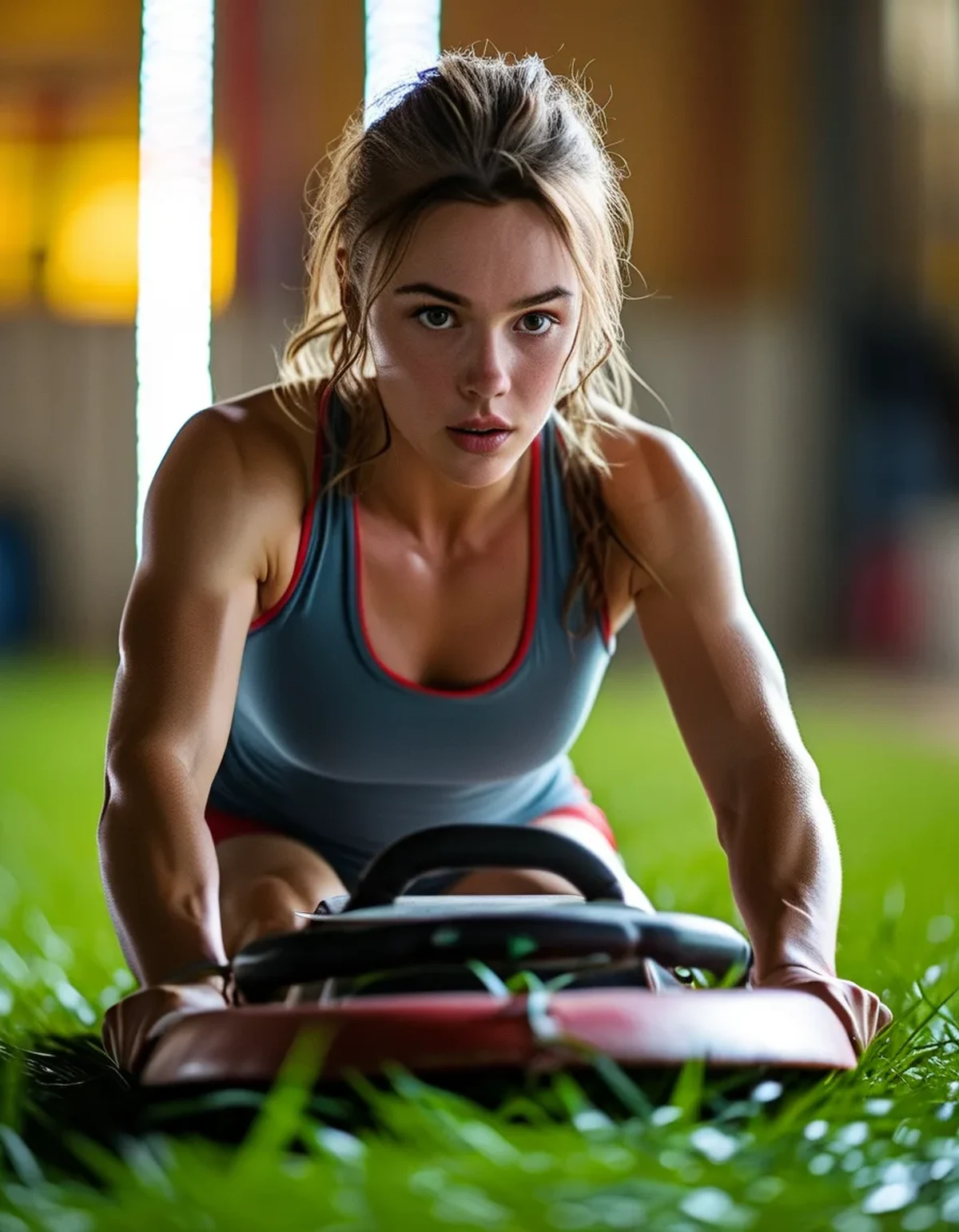 Why Your Sled Push Slows Down in the Second Half
